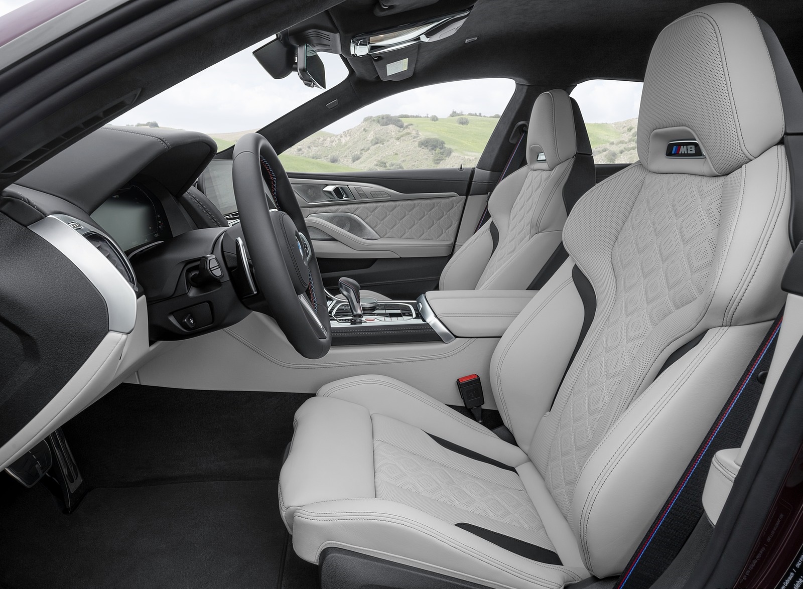 BMW M8 Gran Coupe interior BMW M8 Gran Coupe interior